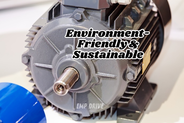 Eco-friendly and sustainable electric motor by EMP DRIVE in Coimbatore High performance motor designed for energy savings and greener industrial use