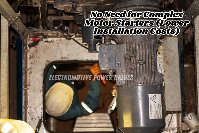 Simple installation with no need for complex starters with Industrial motor setup by EMP DRIVE in Coimbatore