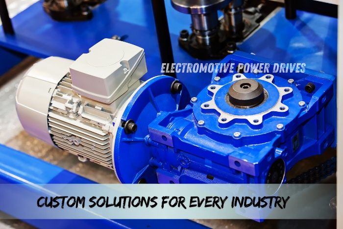 Custom industrial motor and gearbox setup by EMP DRIVE in Coimbatore – Tailored motor solutions for diverse industry needs and applications