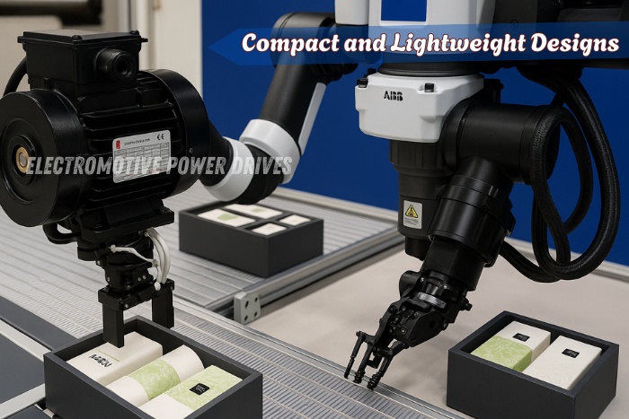 Compact and lightweight motor design by EMP DRIVE in Coimbatore – advanced industrial motors engineered for robotics
