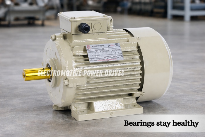 EMP Drive, Coimbatore, designed with durable bearings for smooth operation, reduced wear, and long-lasting performance in industrial