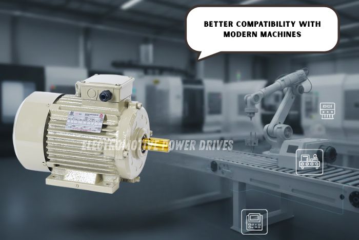 industrial electric motor by Electromotive Power Drives, Coimbatore, designed for better compatibility with modern automation machines