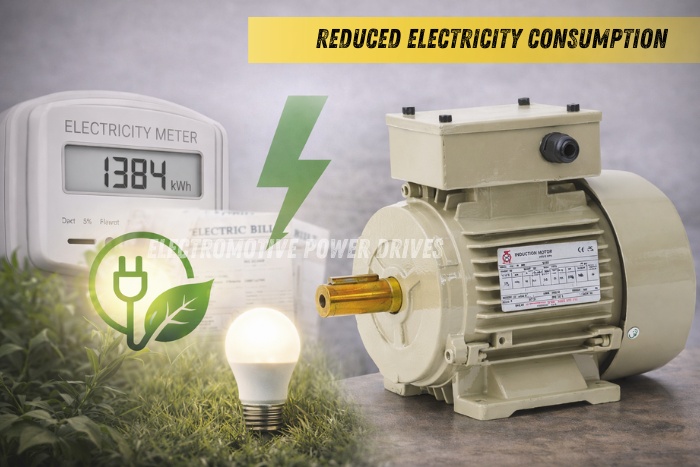 Energy-efficient single phase motor by EMP Drive Coimbatore designed to reduce electricity consumption in homes and industries